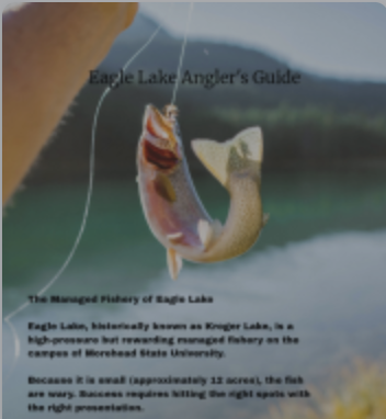 Eagle Lake guide cover